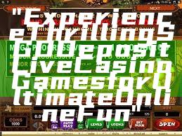 "Experience Thrilling SGD Deposit Live Casino Games for Ultimate Online Fun"